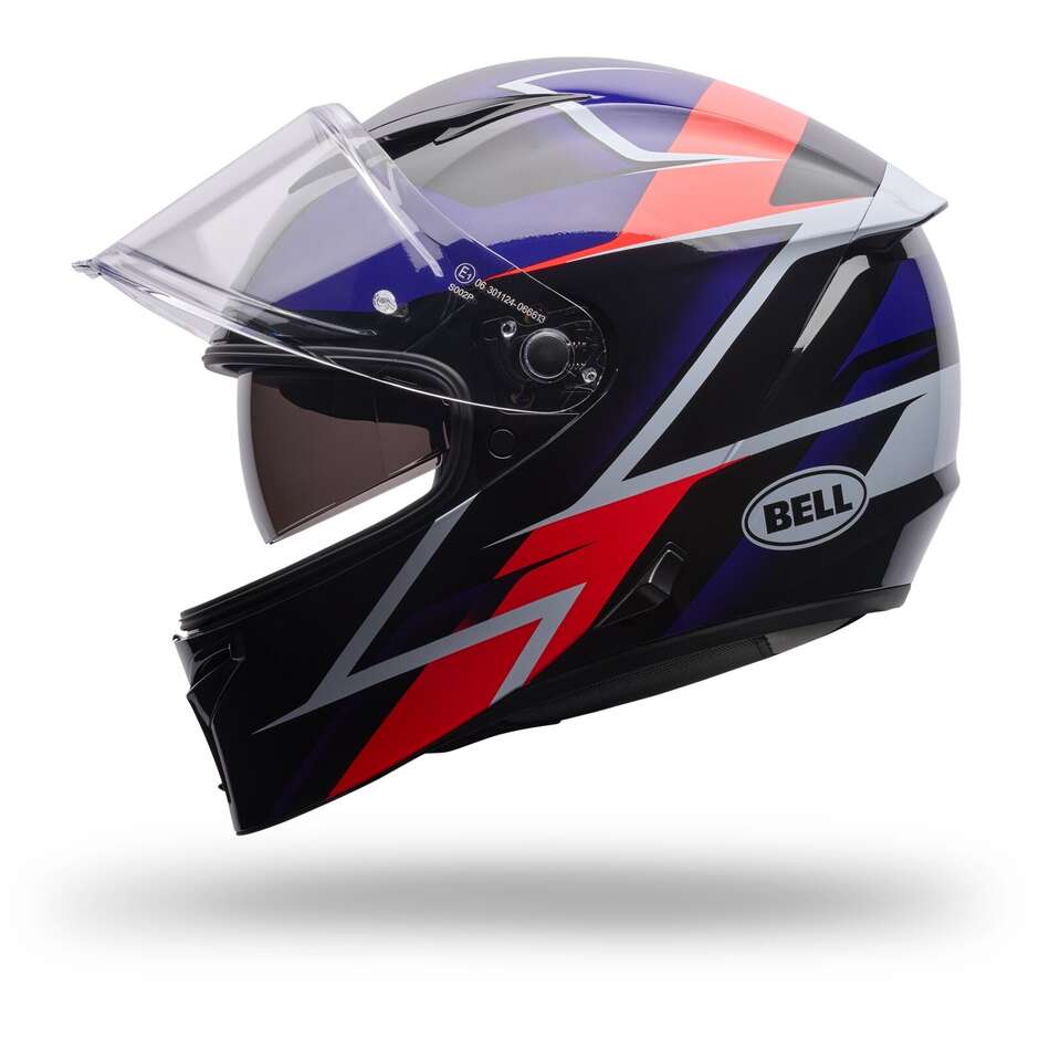 Bell LITHIUM MIPS KINETIC Ultra Purple Full Face Motorcycle Helmet