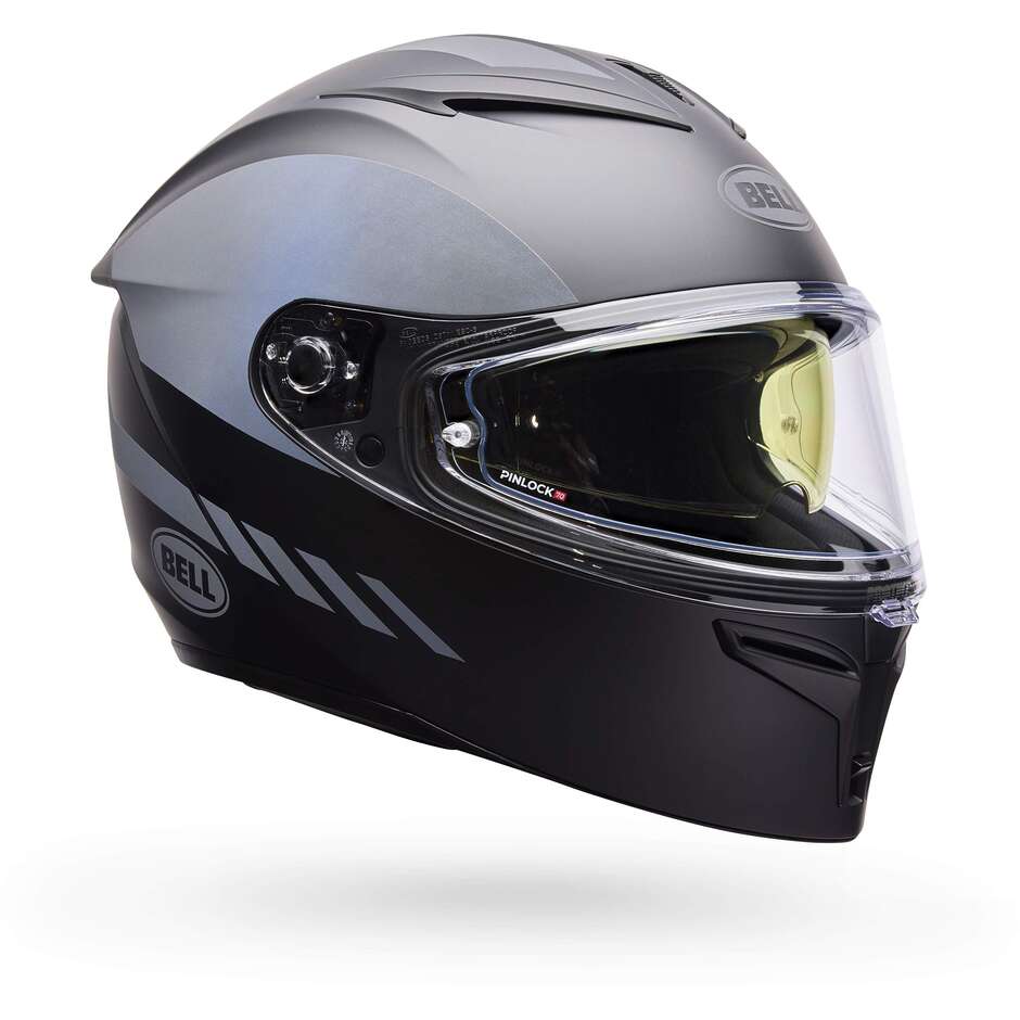 Bell LITHIUM MIPS NIGHT RIDER Motorradhelm Schwarz