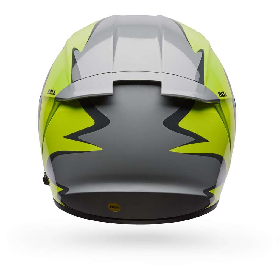 Bell LITHIUM MIPS PLUS FLUID Fluo Yellow Motorcycle Helmet