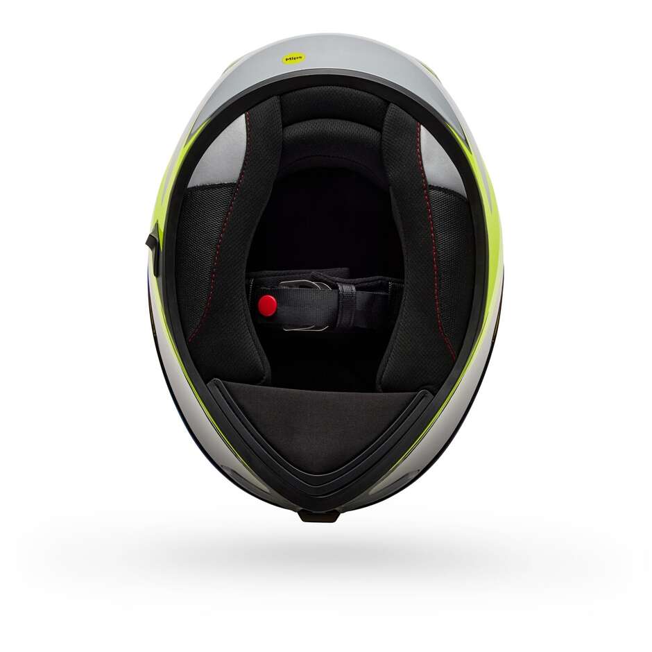Bell LITHIUM MIPS PLUS FLUID Fluo Yellow Motorcycle Helmet