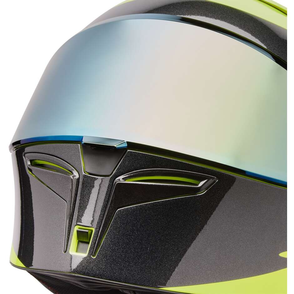 Bell LITHIUM MIPS PLUS FLUID Fluo Yellow Motorcycle Helmet