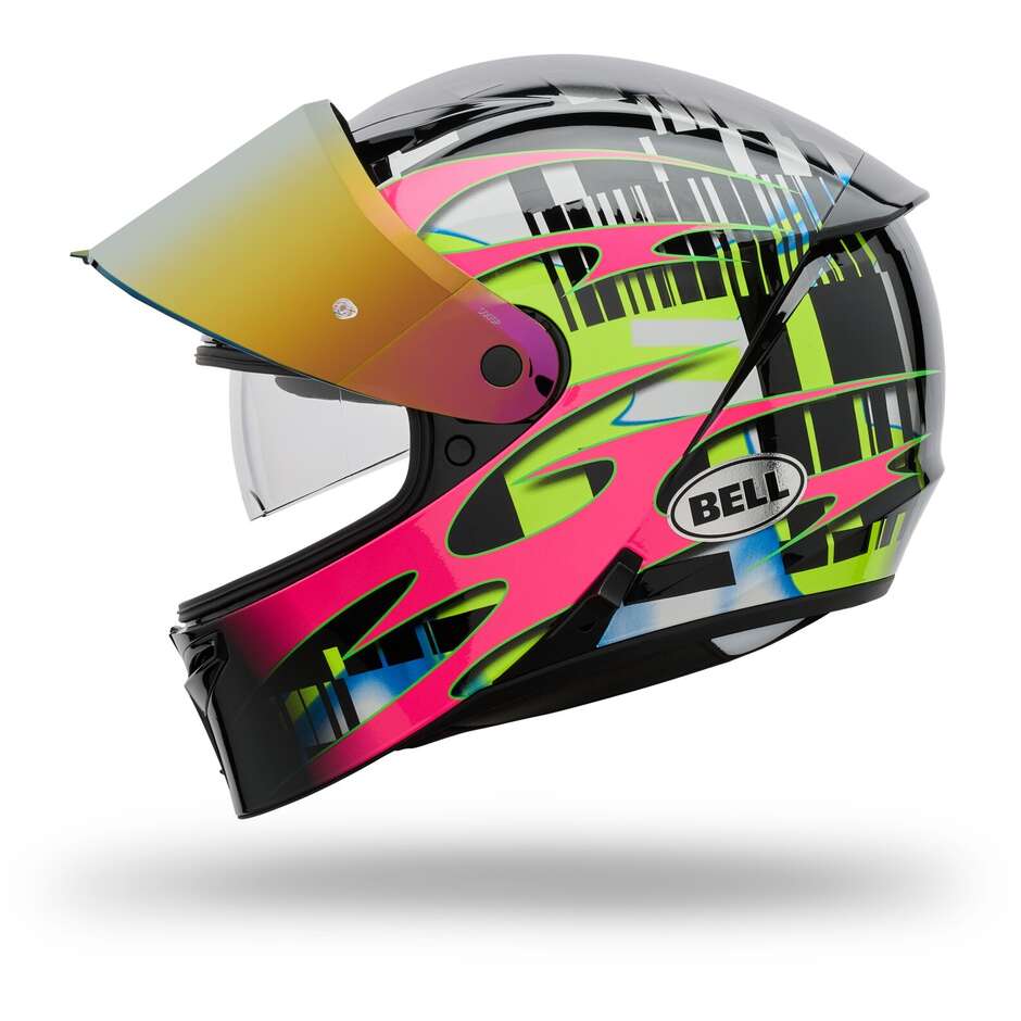 Bell LITHIUM MIPS+ SYNCHRO Multicolor Full Face Motorcycle Helmet