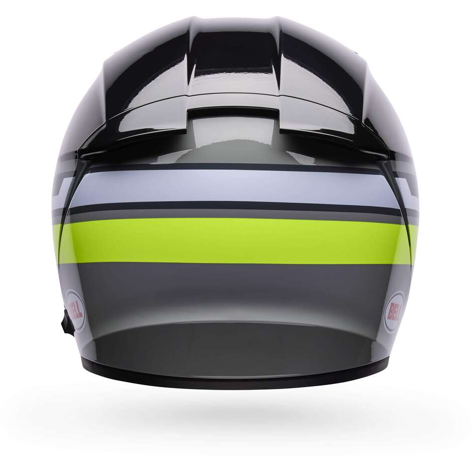 Bell LITHIUM MOTION Motorradhelm Grau Grün