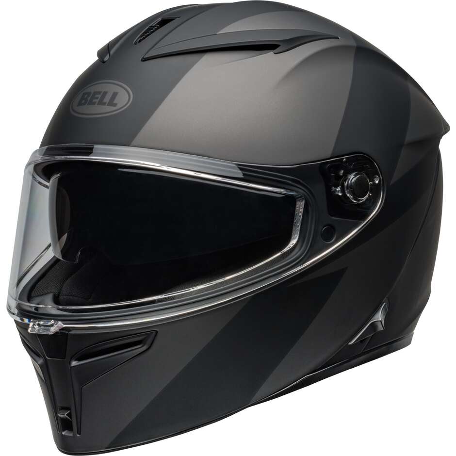 Bell LITHIUM SHEAR Integral-Motorradhelm Mattschwarz Metallic