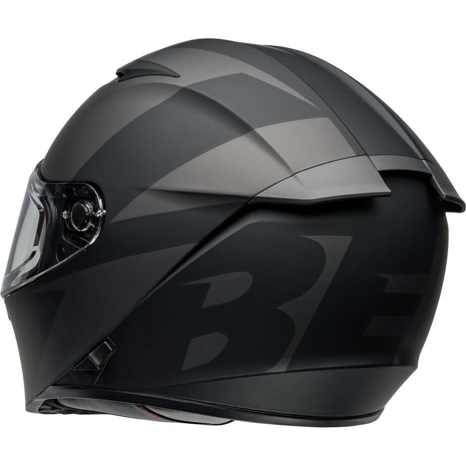 Bell LITHIUM SHEAR Integral-Motorradhelm Mattschwarz Metallic
