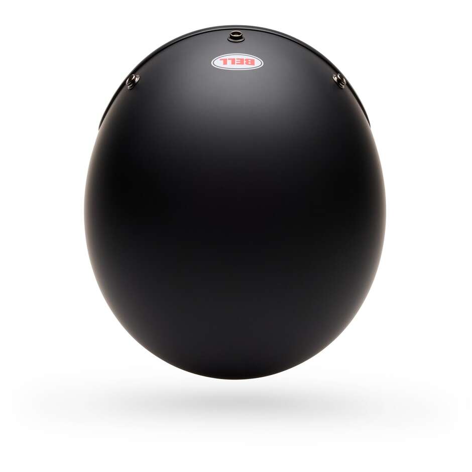 Bell MAGNUM Solid Matte Black Cafe Racer Motorcycle Helmet