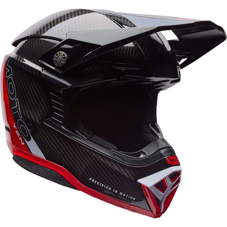 Bell Moto-10 Spherical STRIKE Cross Enduro Motorcycle Helmet Red