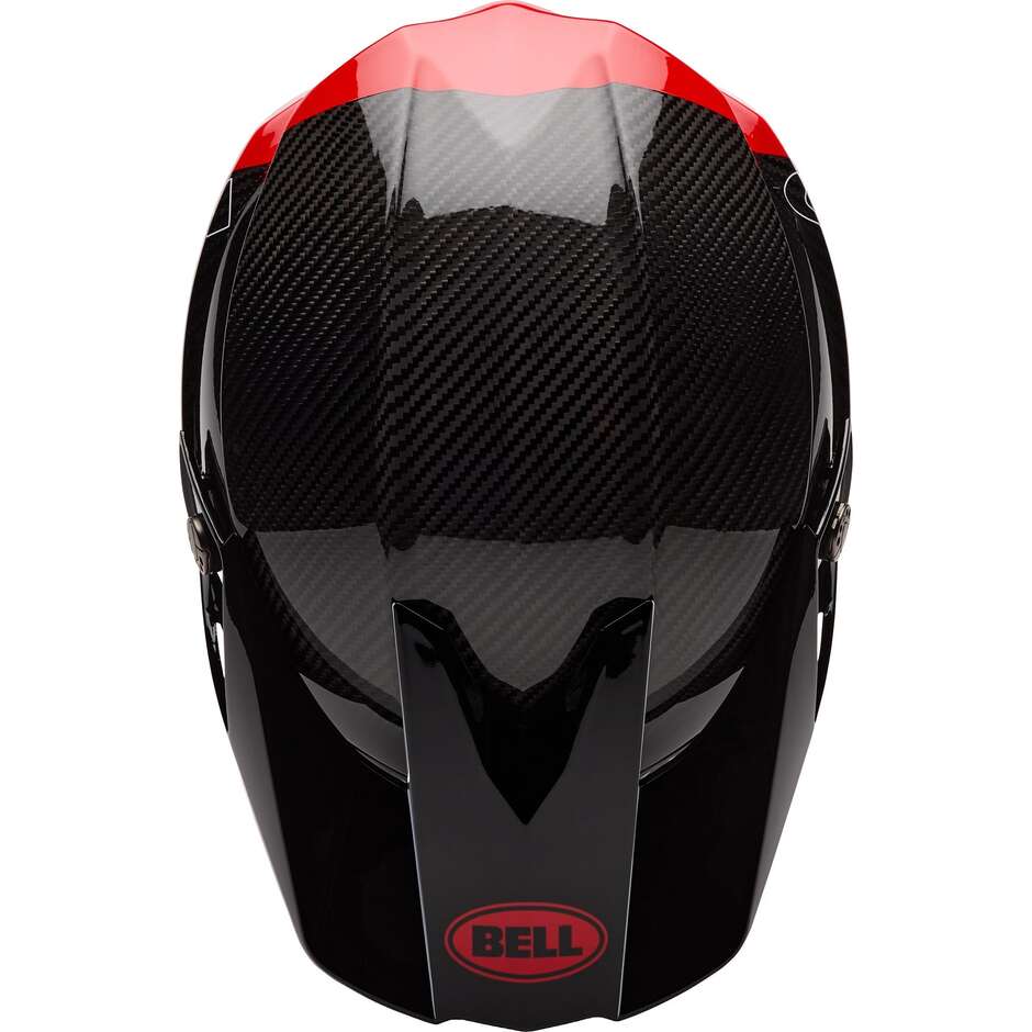 Bell Moto-10 Spherical STRIKE Cross Enduro Motorcycle Helmet Red