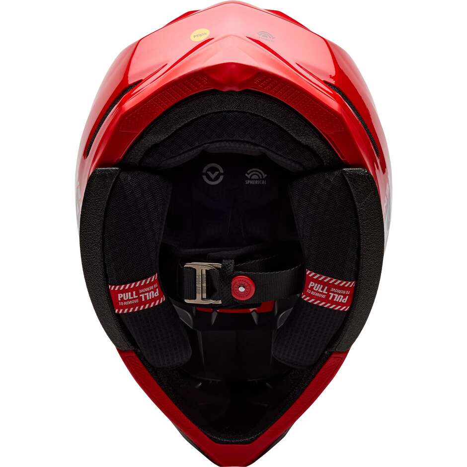 Bell Moto-10 Spherical STRIKE Cross Enduro Motorcycle Helmet Red