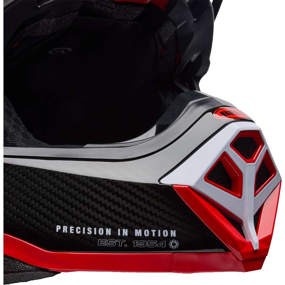 Bell Moto-10 Spherical STRIKE Cross Enduro Motorcycle Helmet Red