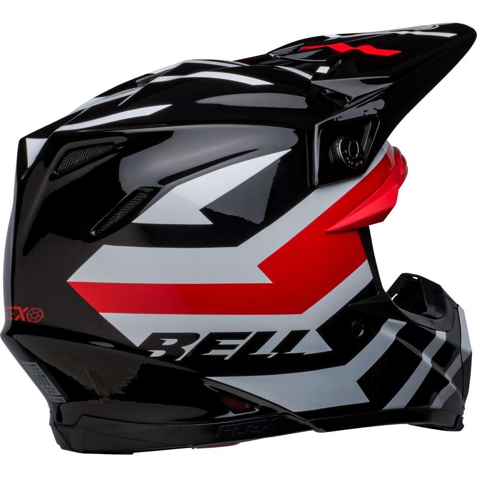 Bell MOTO-9s BANSHEE Cross Enduro Motorcycle Helmet Black Red