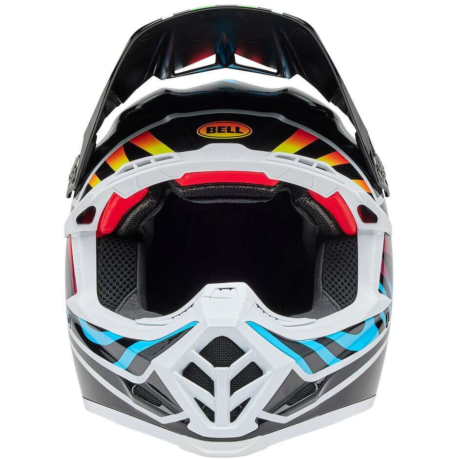Bell MOTO-9S FLEX DRIFT Motocross Enduro Helmet Black MULTICOLOR Gloss