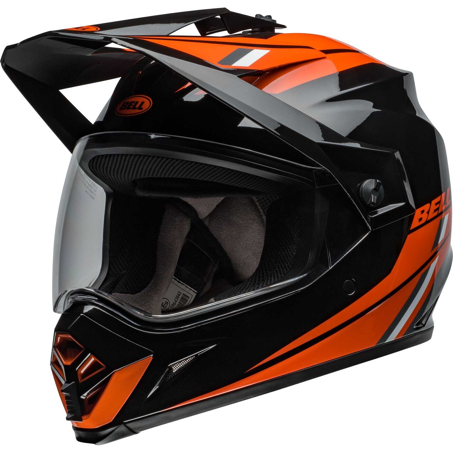 bell 500 helmet face shield Bell 510 520 Visor Black Replacement for Custom 500 Helmet Only