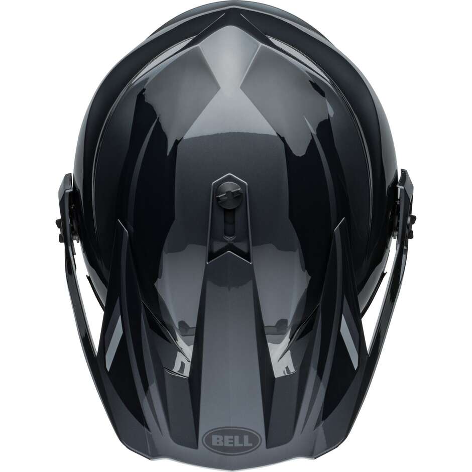 BELL MX-9 ADVENTURE MIPS ALPINE Full Face Motorcycle Helmet Charcoal Silver