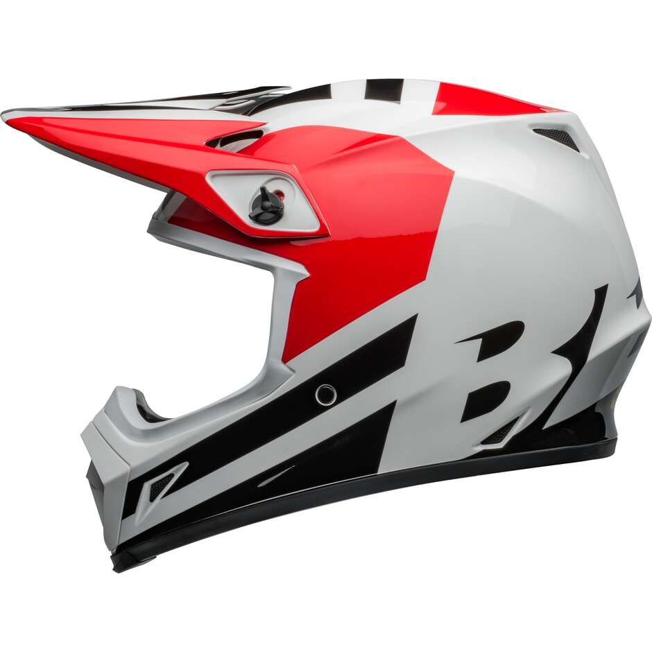BELL MX-9 MIPS ALTER EGO Cross Enduro Motorcycle Helmet Red