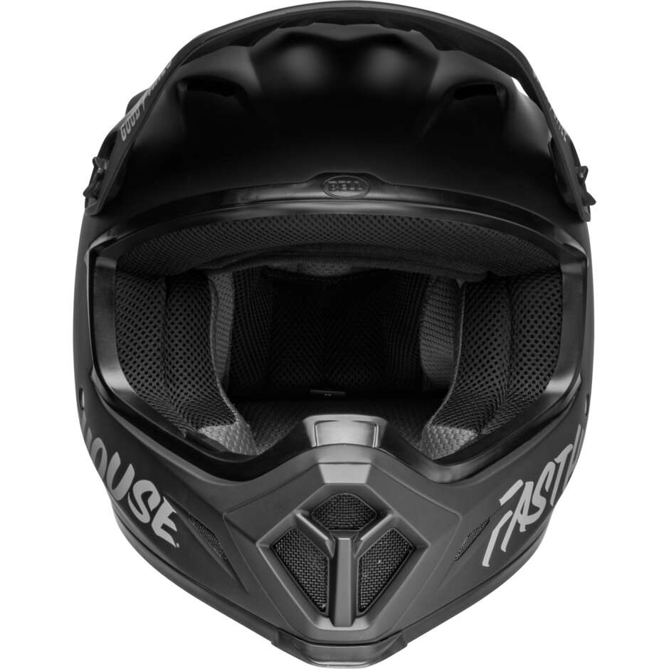 Bell MX-9 MIPS FASTHOUSE PROSPECT Cross Enduro Motorcycle Helmet Matt Black White