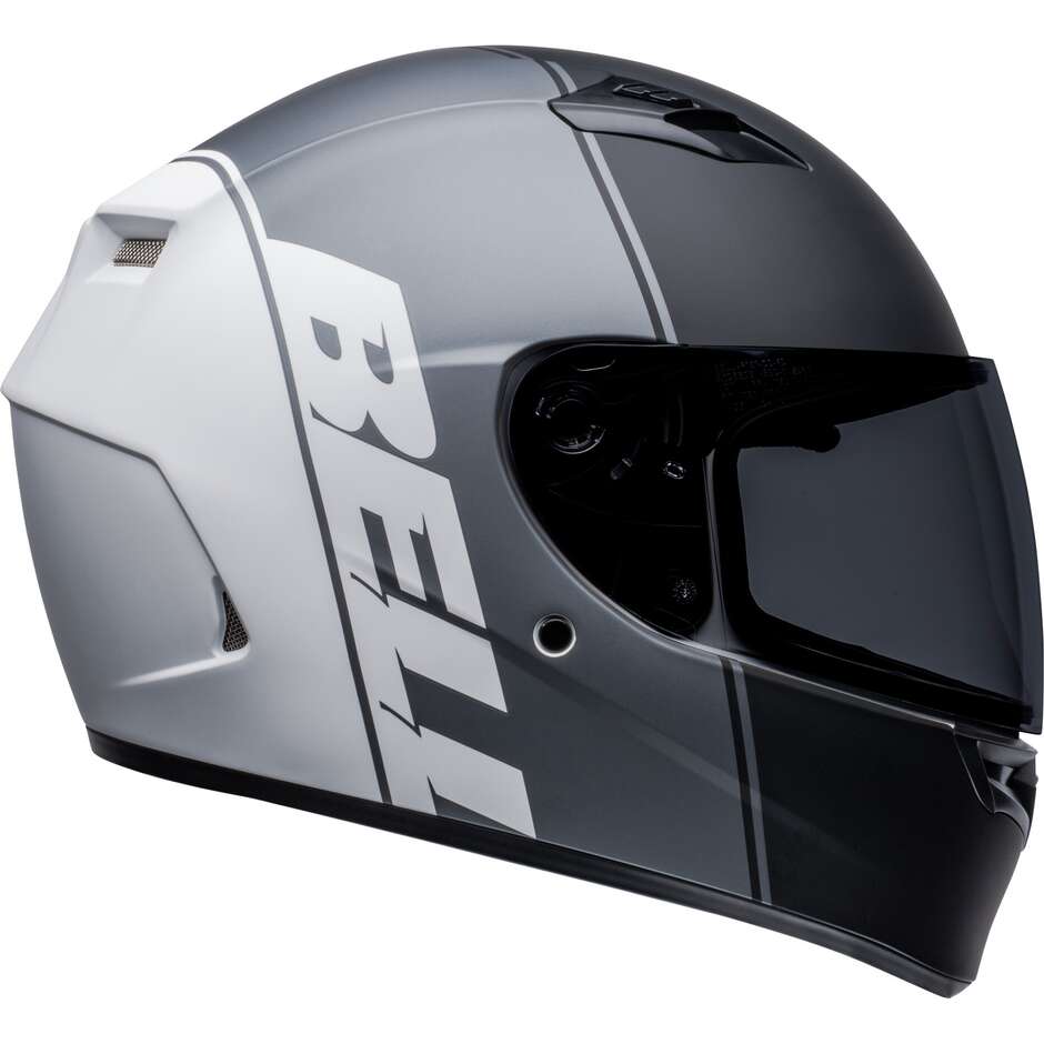 Bell QUALIFIER ASCENT Integral Motorcycle Helmet Black Matt Gray