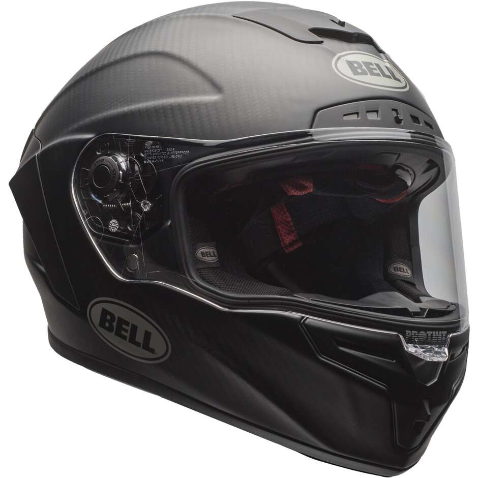 BELL RACE STAR FLEX DLX Full Face Motorcycle Helmet Matt Black