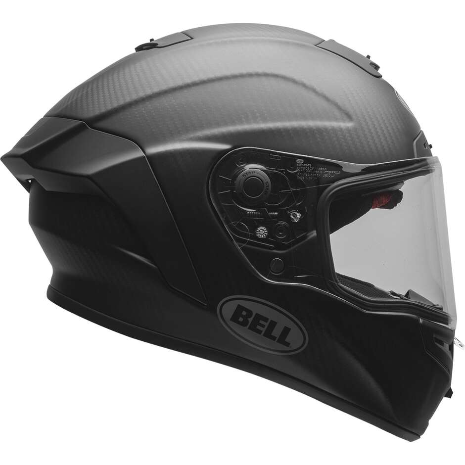 BELL RACE STAR FLEX DLX Full Face Motorcycle Helmet Matt Black