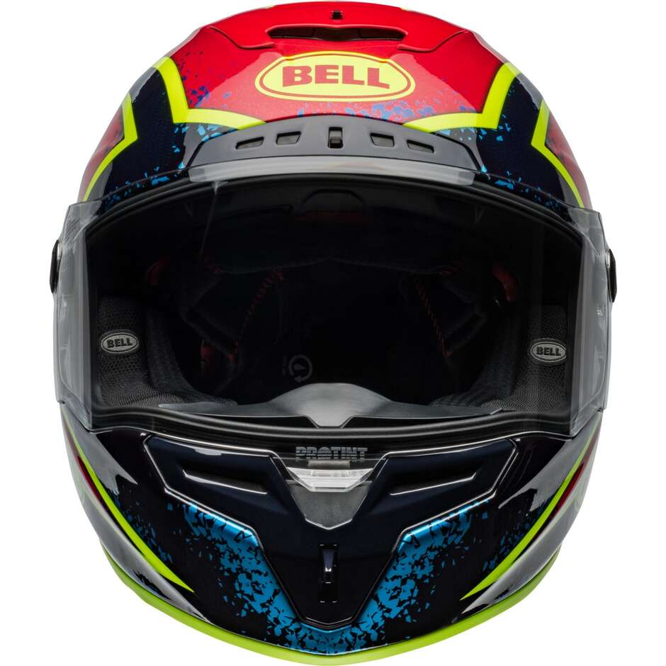 BELL RACE STAR FLEX DLX XENON Integral-Motorradhelm Retina Blau