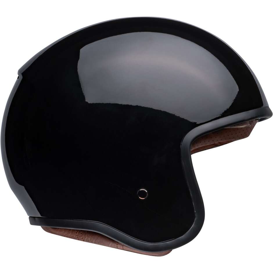 Bell TX501 Custom Jet Motorradhelm, glänzend schwarz