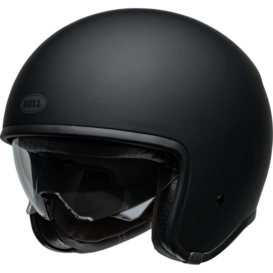 Bell TX501 Custom Jet Motorradhelm Mattschwarz