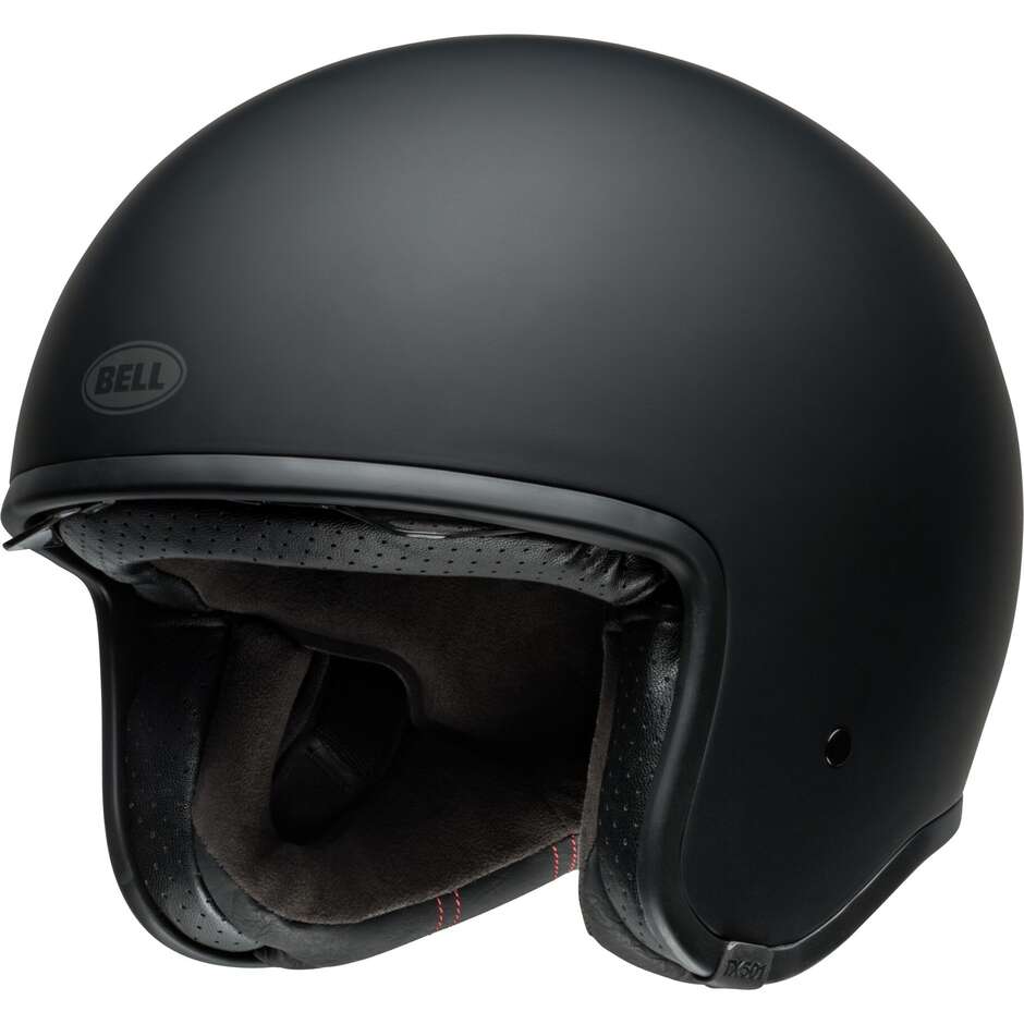 Bell TX501 Custom Jet Motorradhelm Mattschwarz