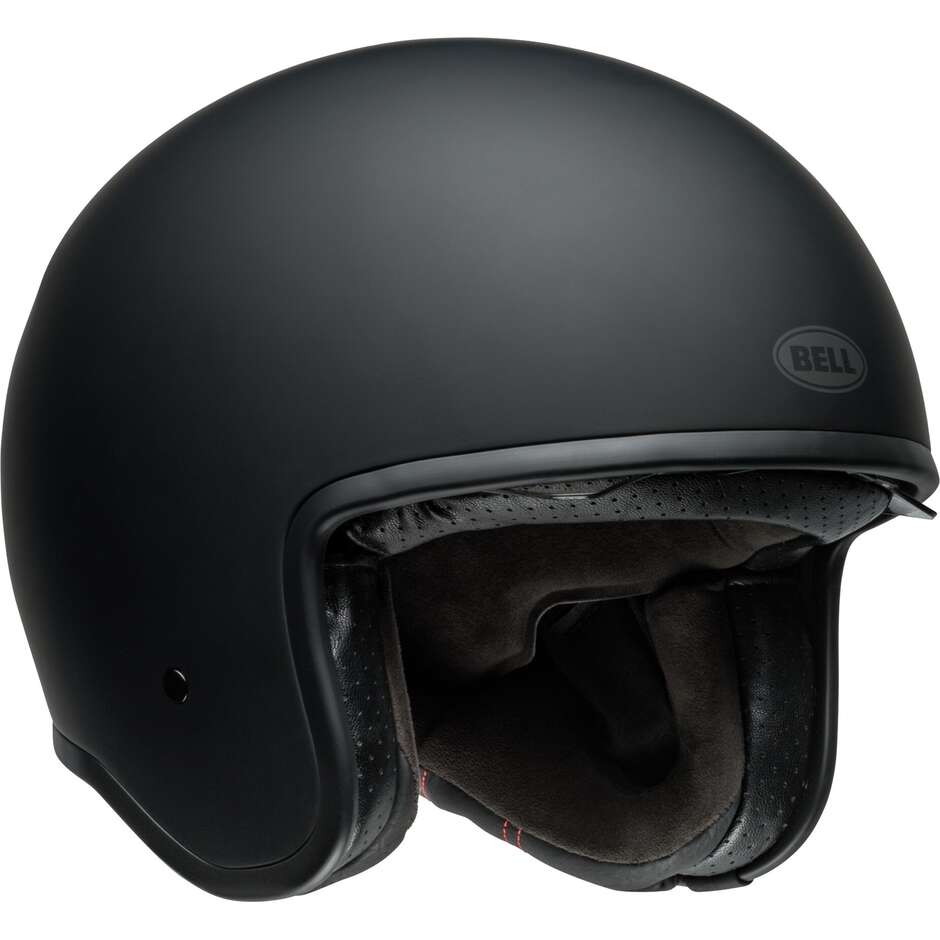 Bell TX501 Custom Jet Motorradhelm Mattschwarz