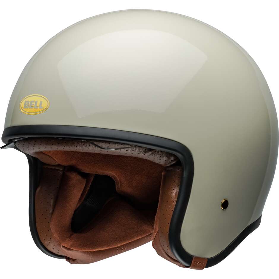 Bell TX501 VINTAGE Custom Jet Motorcycle Helmet White