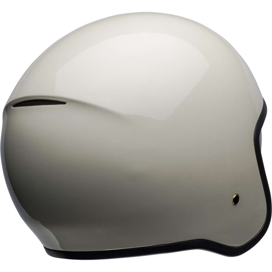 Bell TX501 VINTAGE Custom Jet Motorcycle Helmet White