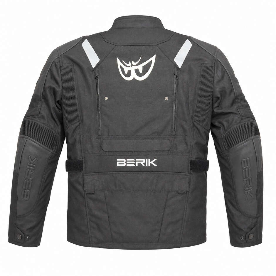 Berik 2.0 Adventure Nj-233309 Black Technical Motorcycle Jacket