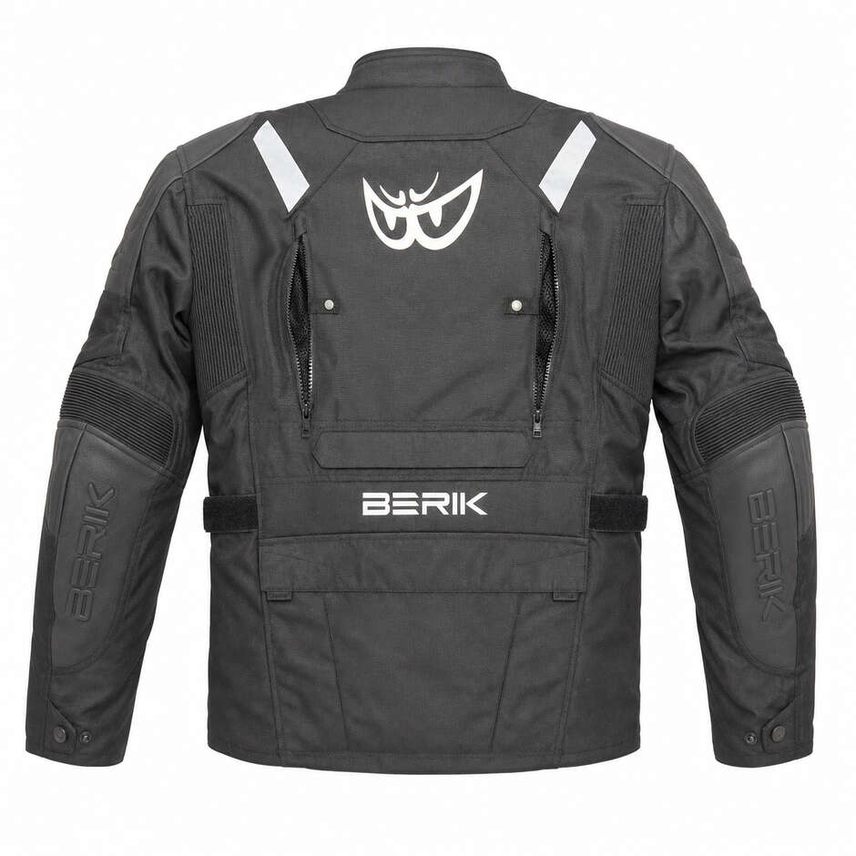 Berik 2.0 Adventure Nj-233309 Black Technical Motorcycle Jacket