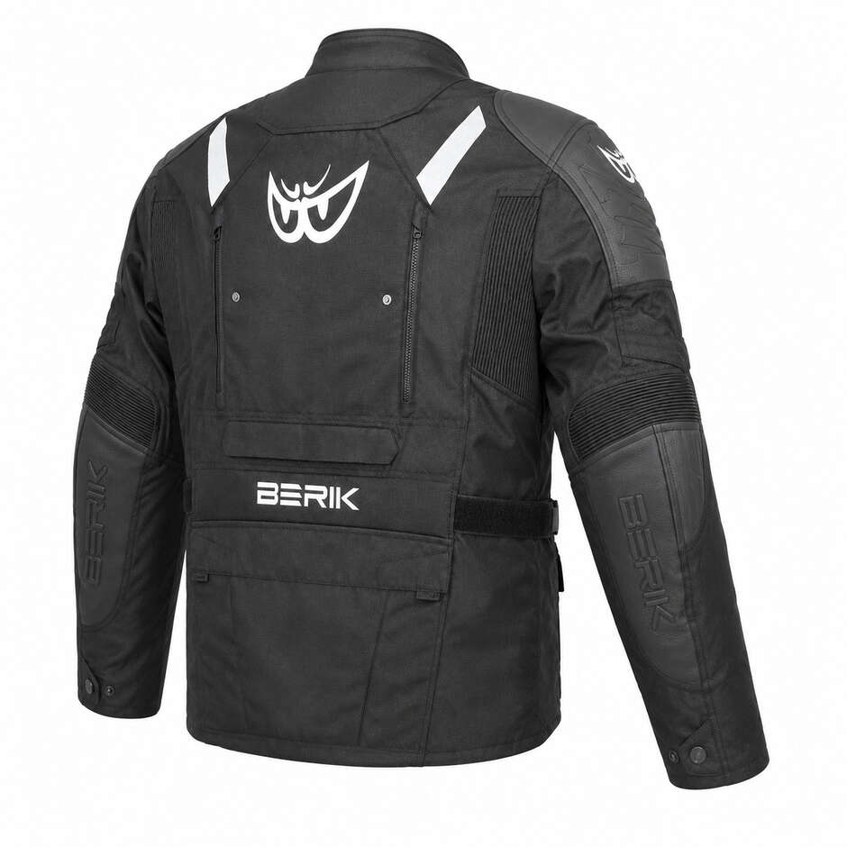 Berik 2.0 Adventure Nj-233309 Black Technical Motorcycle Jacket