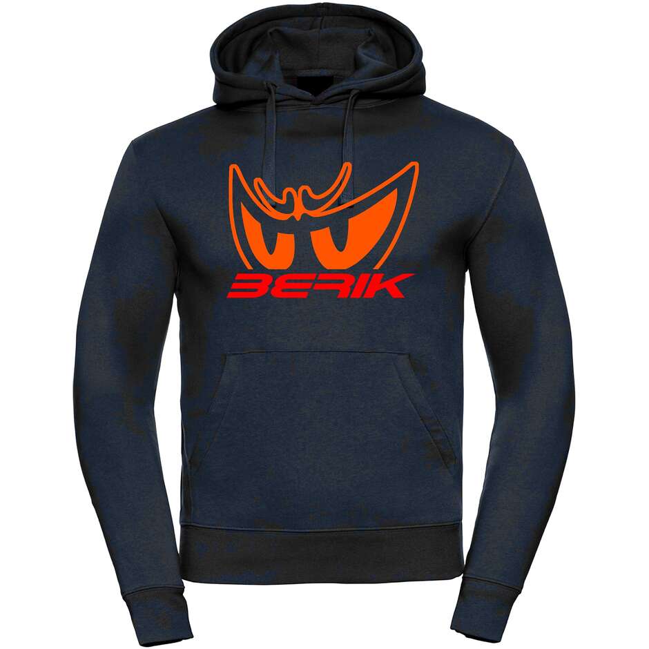 Berik 2.0 Hooded Sweatshirt FC Dual 06 Printed With Red Orange Logo