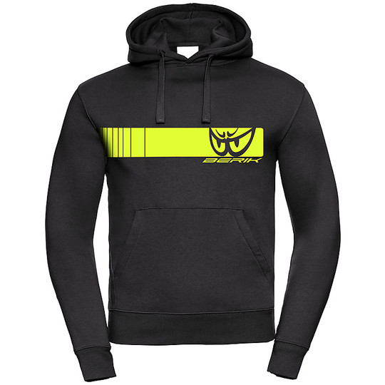 Berik 2.0 Hooded Sweatshirt FC48 Printed With Black Yellow Logo