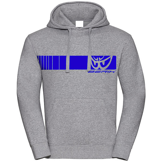Berik 2.0 Hooded Sweatshirt FC52 Printed With Blue Gray Logo
