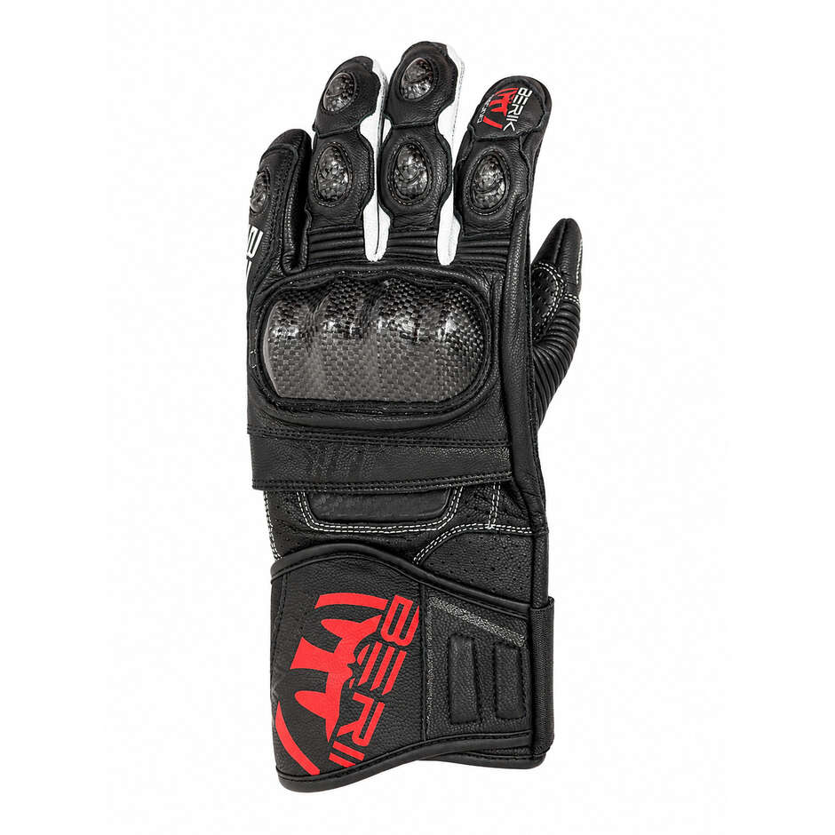 Berik 2.0 Leather Racing Motorcycle Gloves G-195112FRGp Series All Back