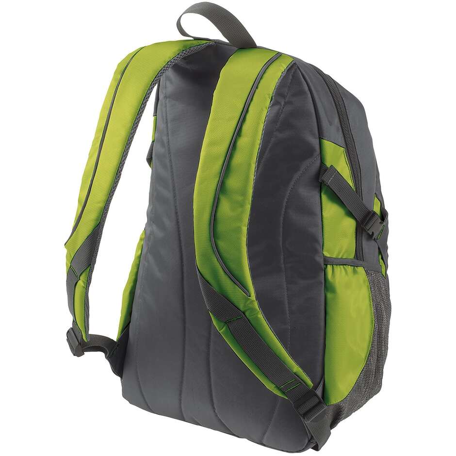 Berik 2.0 Logo 25 Technical Motorcycle Backpack Black Acid Green
