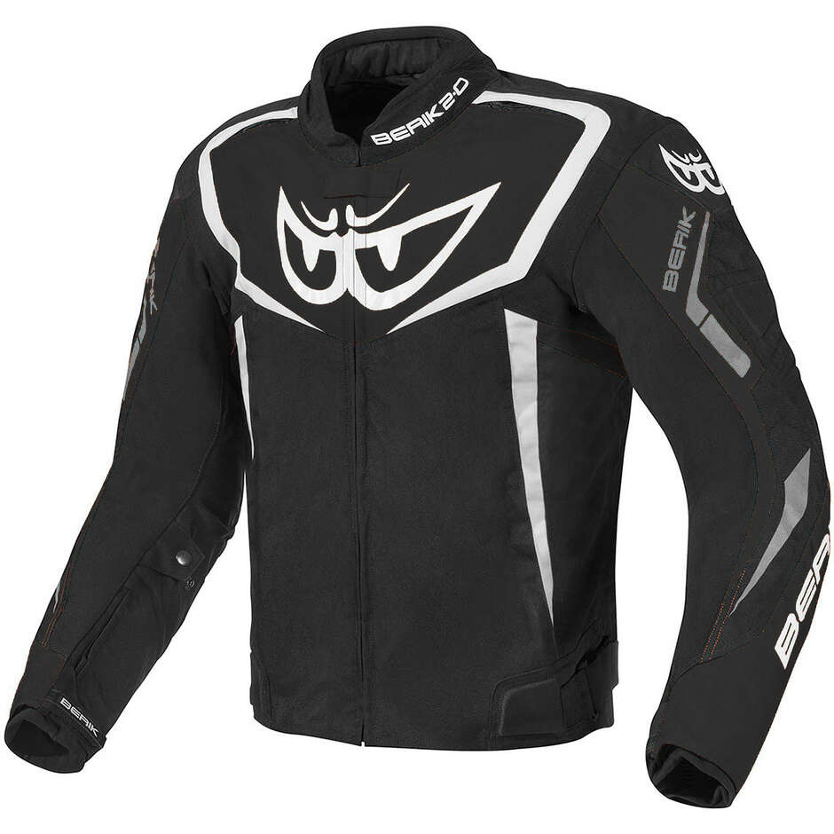 Berik 2.0 Motorradjacke aus technischem Stoff NJ-173302 Schwarz