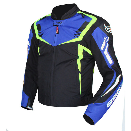 Berik 2.0 NJ-183330 Blue Fabric Motorcycle Jacket