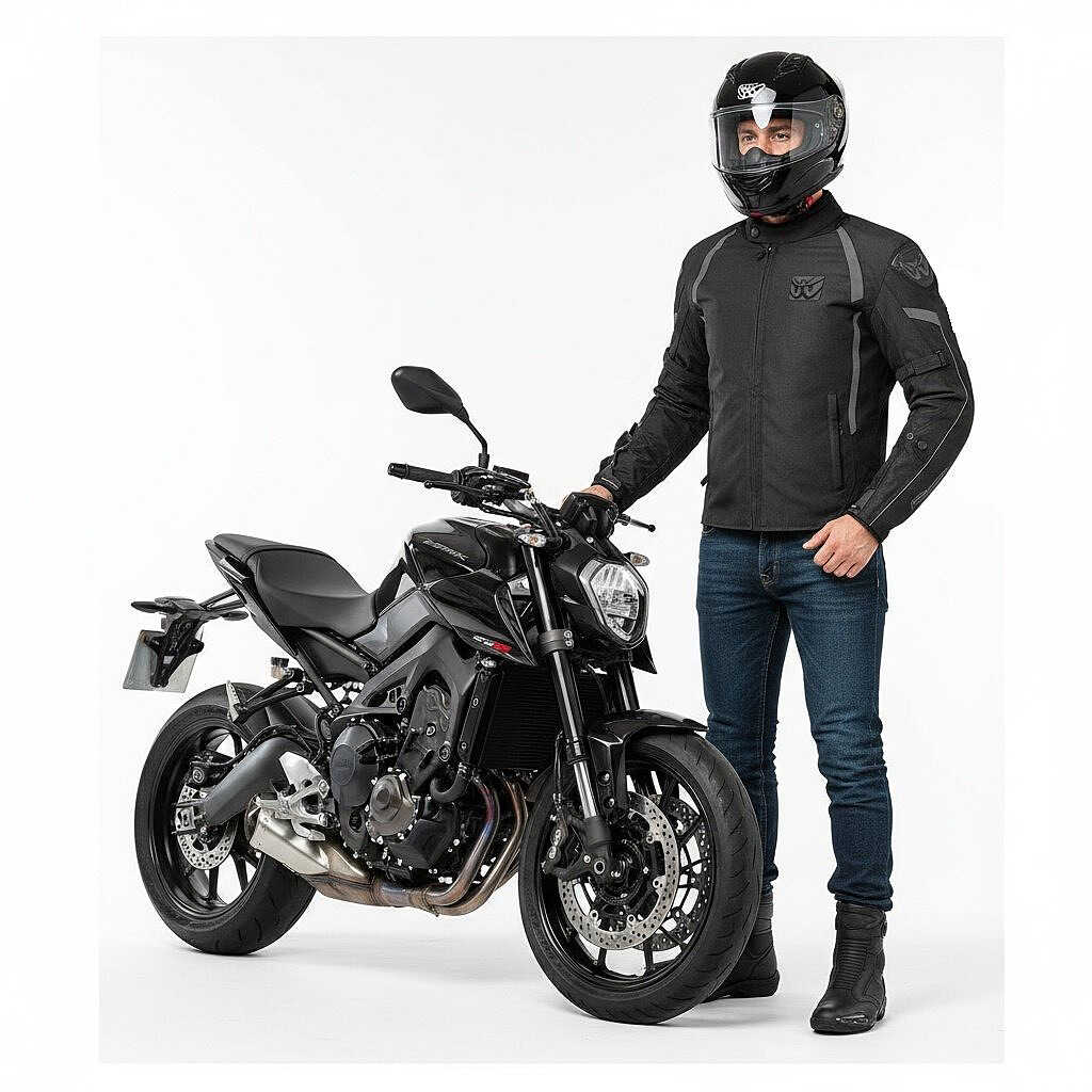 Berik 2.0 NJ-223301-EL WP Technical Fabric Motorcycle Jacket