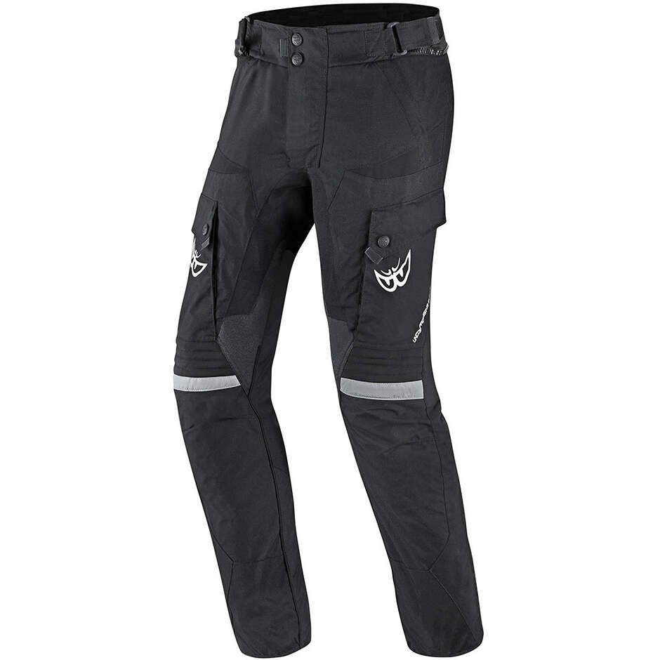 Berik 2.0 NP-10391 Cargo-Motorradhose aus technischem Gewebe, Schwarz