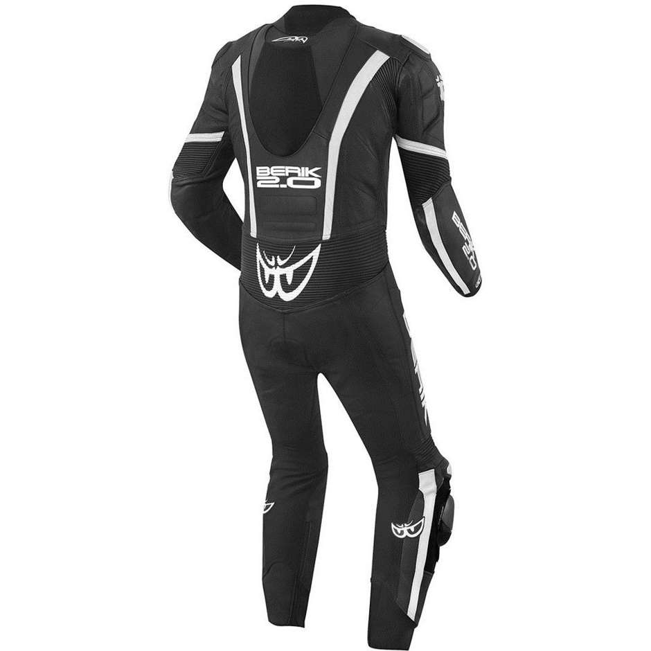 Berik 2.0 Professional Leather Motorcycle Suit Ls1-171301f Black White