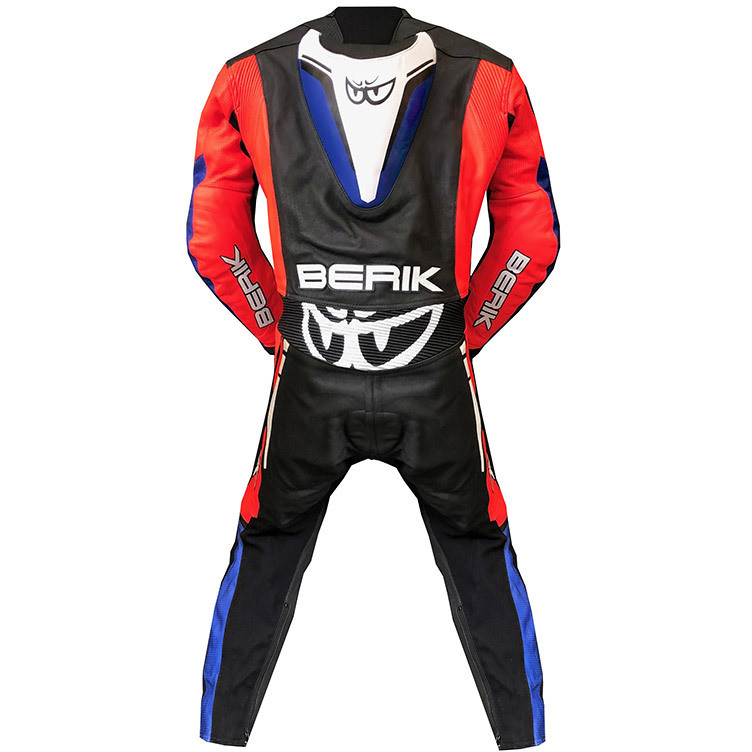 Berik 2.0 Professional Leather Motorcycle Suit Ls1-171334-BK Black Blue Red