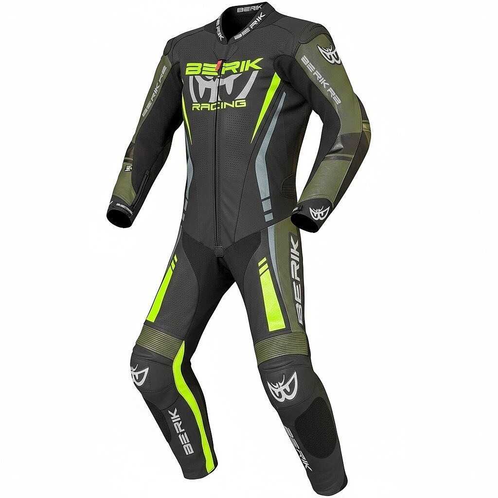 Berik 2.0 Professional Leather Motorcycle Suit Ls1-171334FR Black