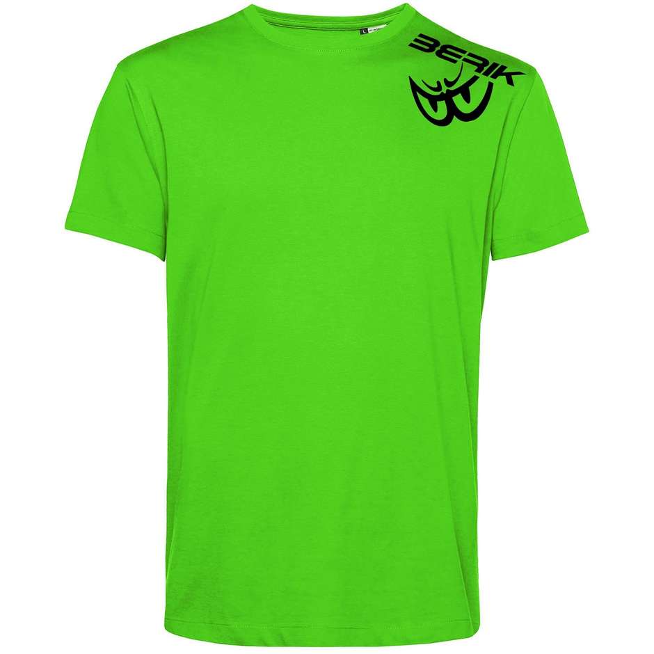 Berik 2.0 T-Shirt TEE Bio-Baumwolle Acid Green Black Logo