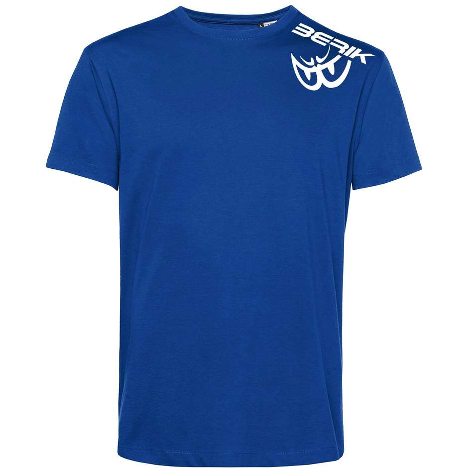 Berik 2.0 T-Shirt TEE Bio-Baumwolle Blau Weiß Logo