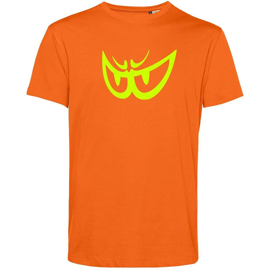 Berik 2.0 T-Shirt TEE Coton Bio Oeil Orange Jaune