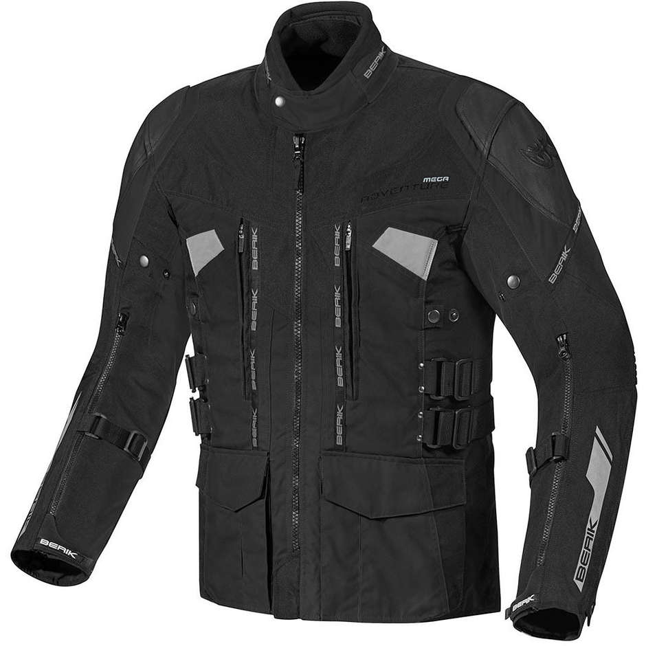 Berik 2.0 Technical Motorcycle Jacket NJ-173320 Waterproof Black