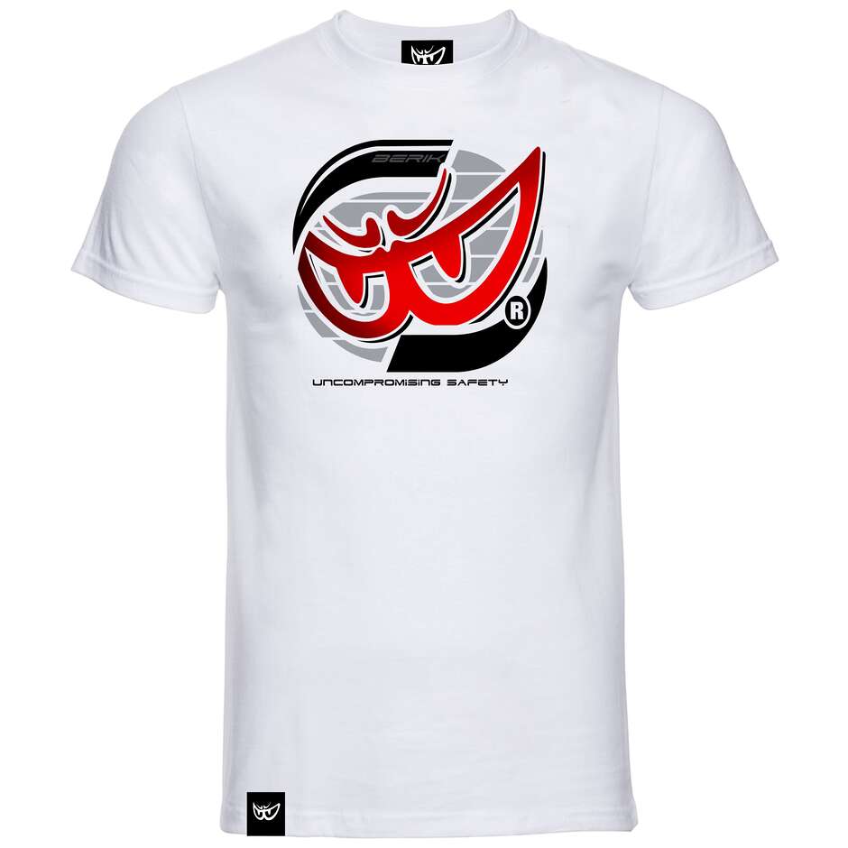 Berik 2.0 Weiß T-Shirt Berik 2025 Rundhals Circular Rot